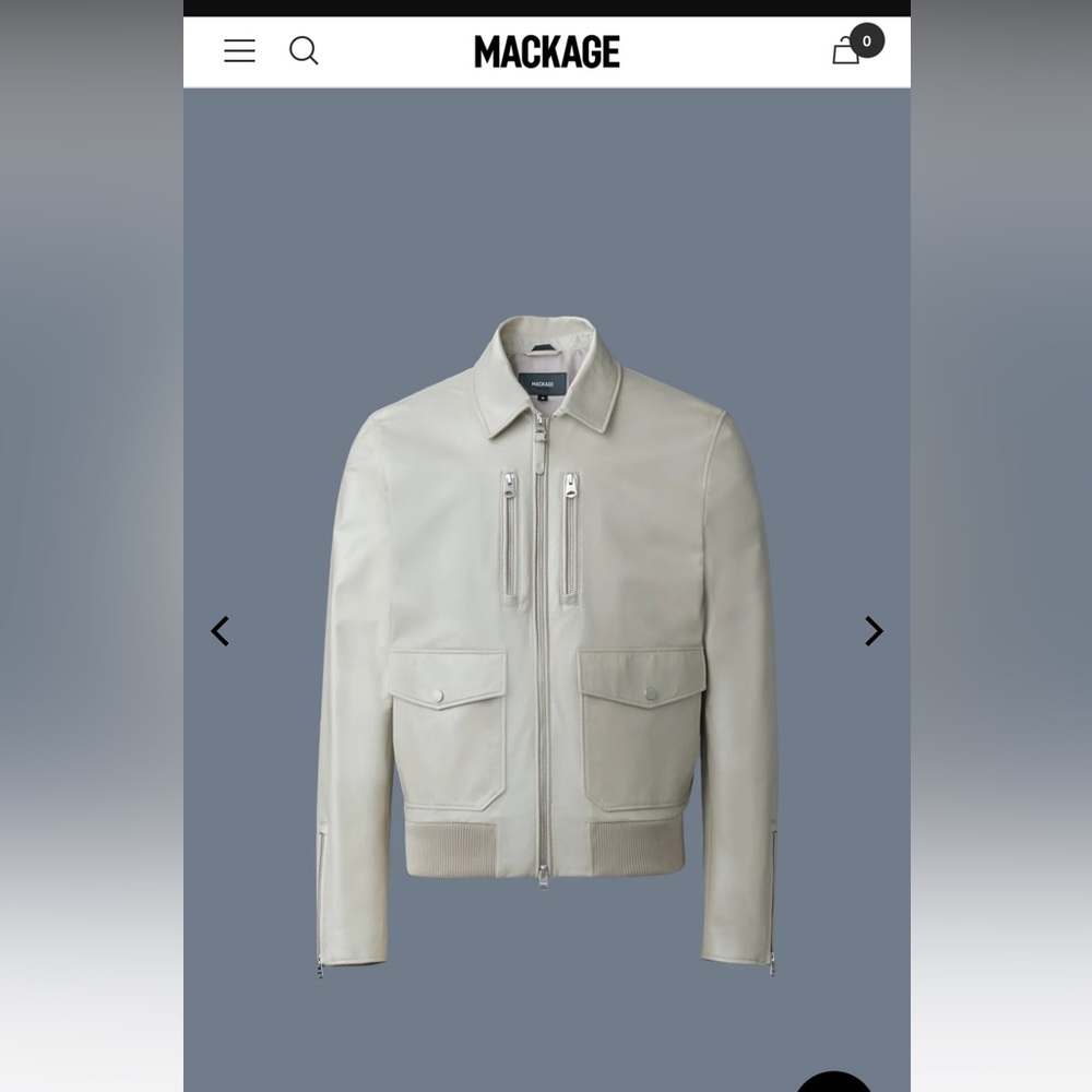 CHANCE MACKAGE JACKET SIZE 44